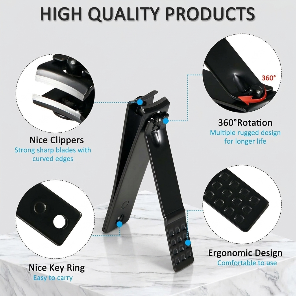 Professional Manicure and Pedicure Set