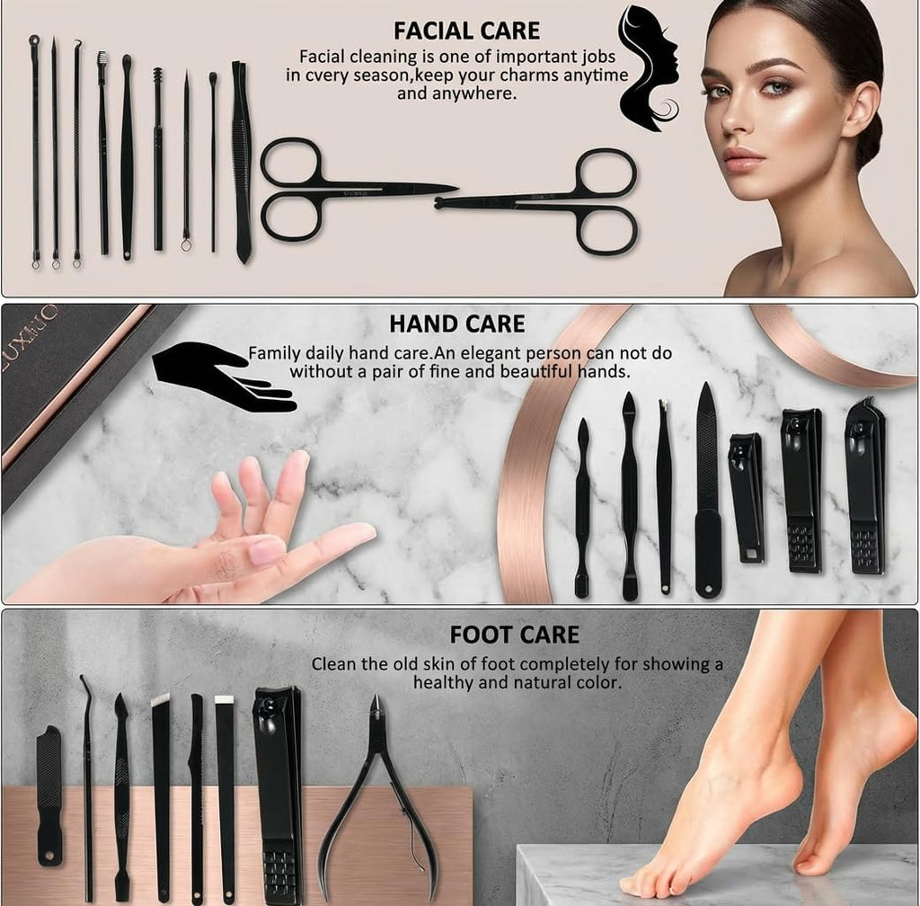 Professional Manicure and Pedicure Set