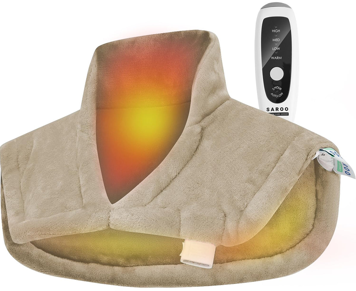 Heating Pad for Neck and Shoulders and Back Pain Relief