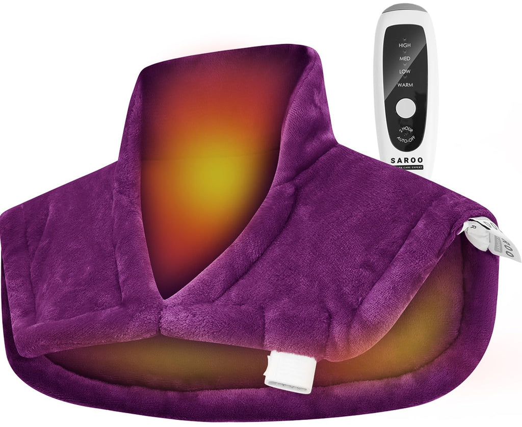 Heating Pad for Neck and Shoulders and Back Pain Relief