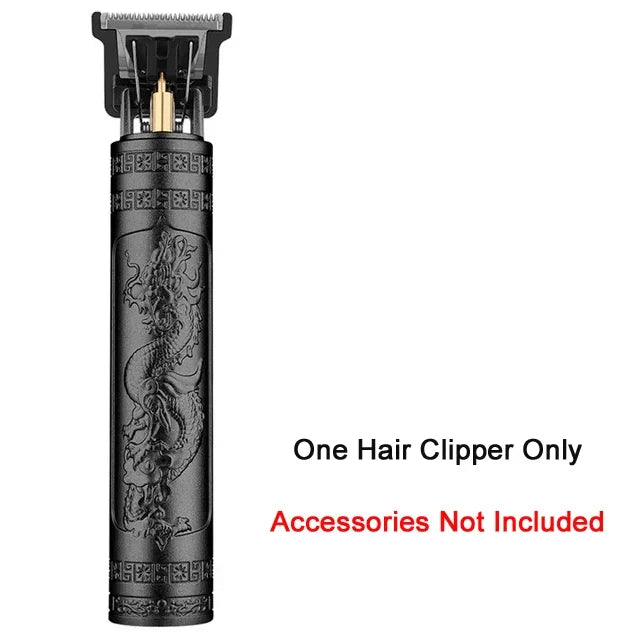 Vintage Hair Clipper USB Charging Hair Cutting Machine Electric Hair Trimmer Portable Shaver Professional Barber Boyfriend Gift